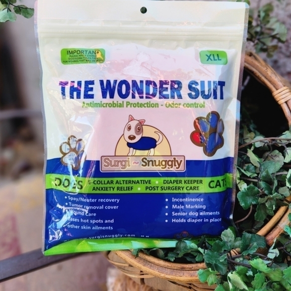 Surgi~Snuggly Dog Cone - E Collar Alternative for Dogs, Protects Your Pet's Woun - Picture 2 of 6